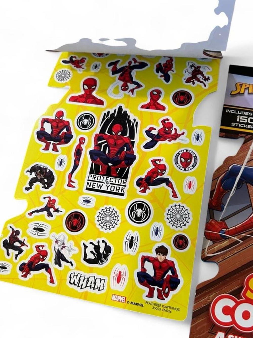 Marvel Spider-Man Sticker Collection - Red, Blue - Picture 5 of 6